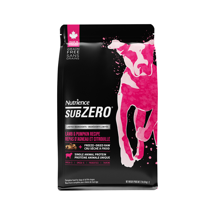 Nutrience Dog Sub Zero LID Lamb & Pumpkin