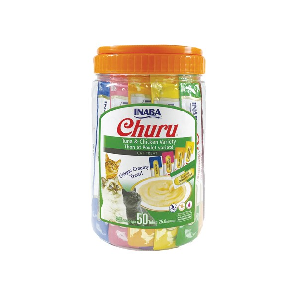 Inaba Cat Churu Tuna & Chicken Variety 50pk