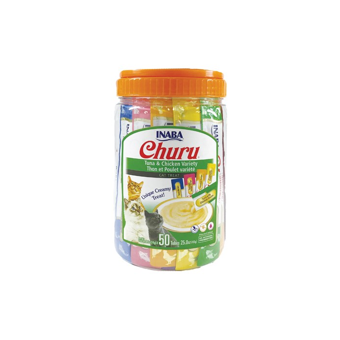 Inaba Cat Churu Tuna & Chicken Variety 50pk