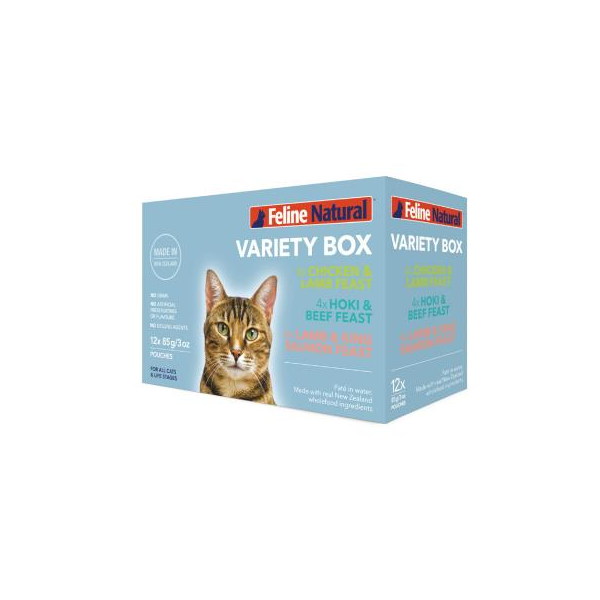 Variety Box Pouches Wet Cat Food 12pk