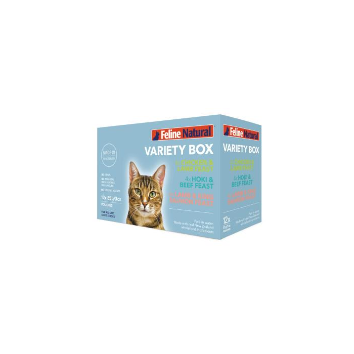 Variety Box Pouches Wet Cat Food 12pk
