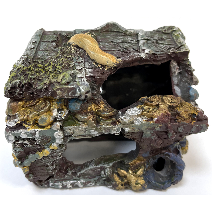 Small Treasure Chest with Holes Ornament