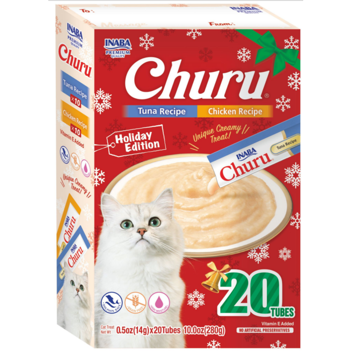 Inaba Churu Tuna & Chicken Recipe Holiday Edition