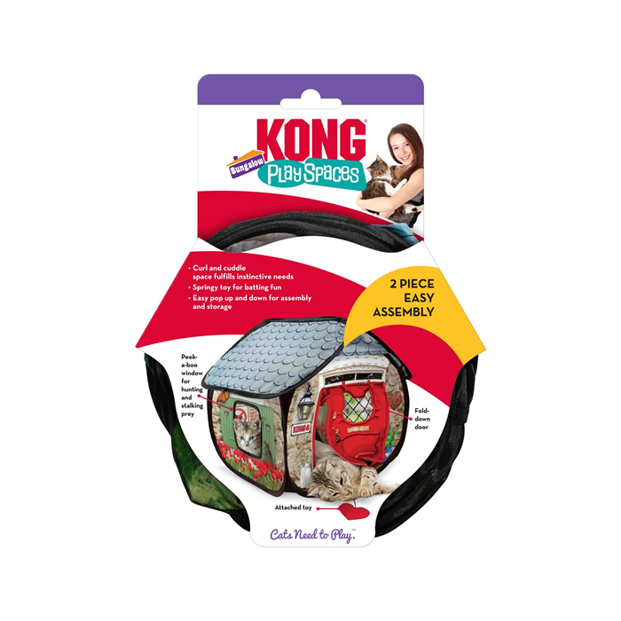 KONG Cat Play Spaces Bungalow 