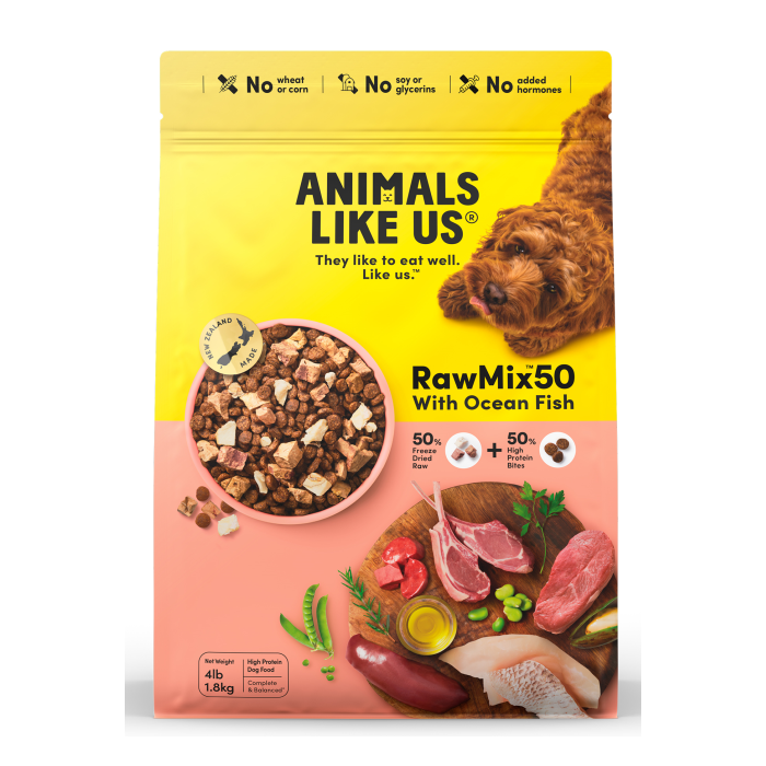 Animals Like Us RawMix50 Fish Dog Food