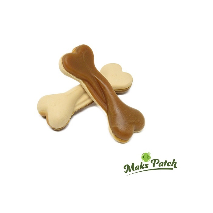 Peanut Butter Dual-Sided Bone - Small 