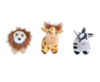 ZippyPaws Miniz - Safari 3 pack