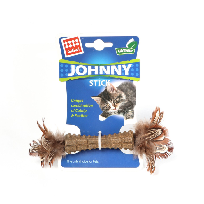 GiGwi Johnny Stick with Double Feather