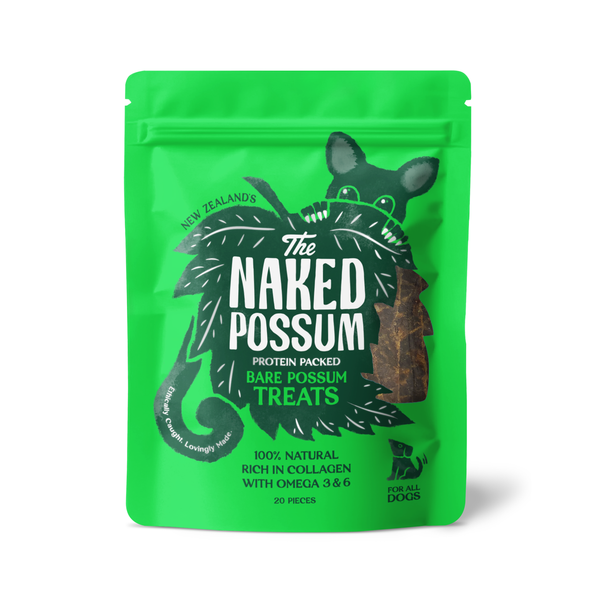 The Naked Possum Dog Treats