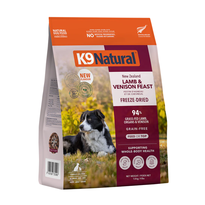 K9 Natural Freeze Dried Lamb & Venison