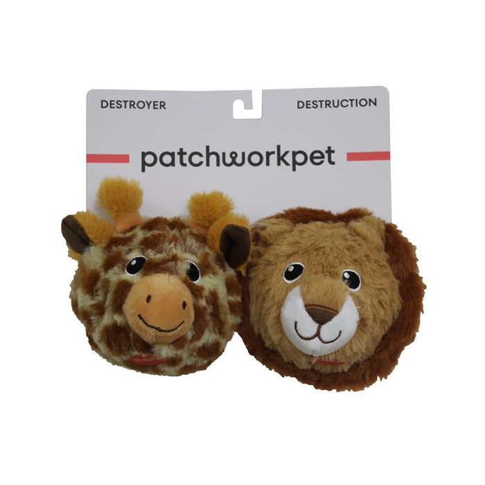 Pricklet Zoo Duo - Giraffe and Lion 