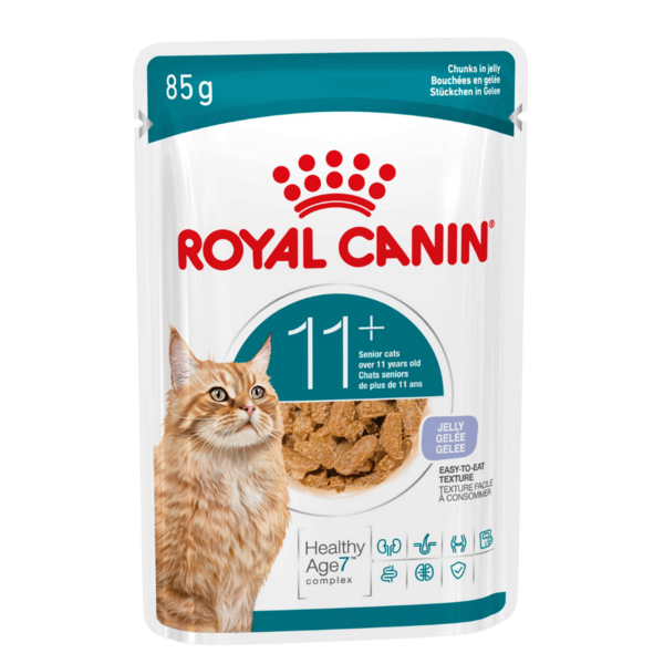 Ageing Cat 11+ Jelly Pouches
