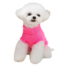 Small Dog Cozy Twist Sweater- Pink