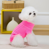 Small Dog Cozy Twist Sweater- Pink