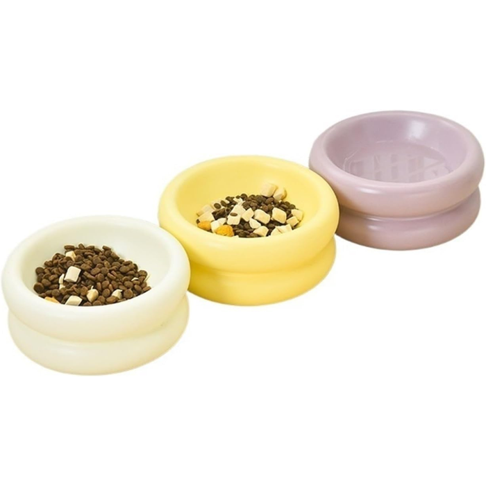 Raised Puffy Ceramic Bowl