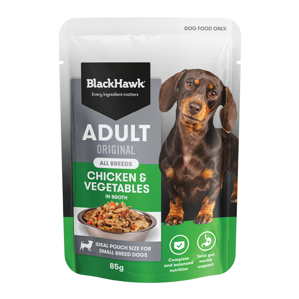 Adult Small Dog Chicken & Vegetables Pouches