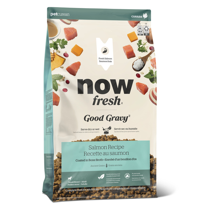 NOW FRESH Good Gravy Salmon Recipe - Small Breed Adult  Dog 