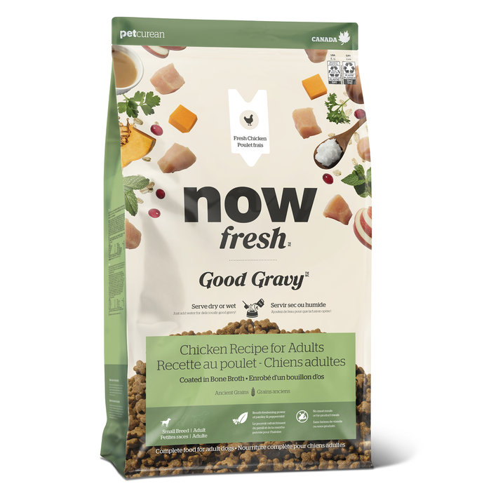 NOW FRESH Good Gravy Chicken Recipe - Small Breed Adult Dog 