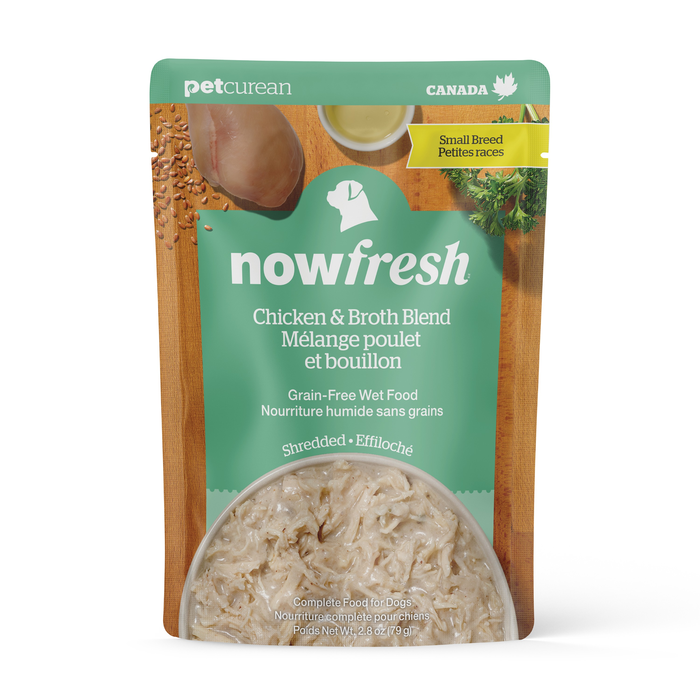 NOW FRESH Small Breed Shredded Chicken & Broth - 79g