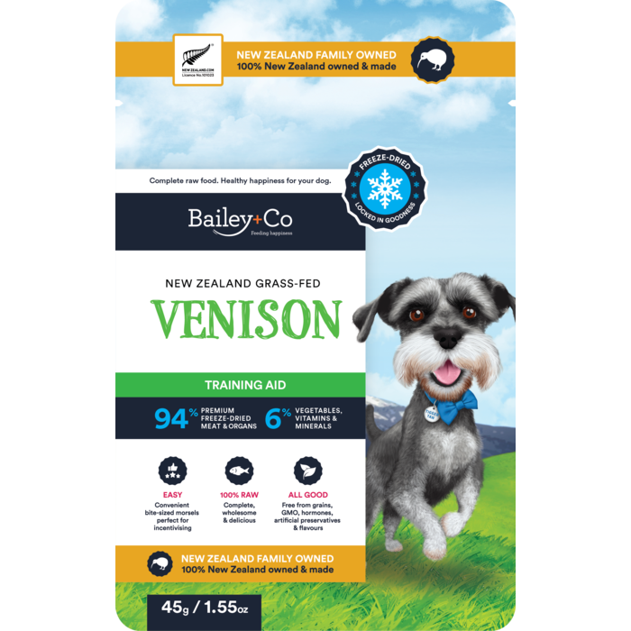 Bailey+Co Freeze Dried Training Aid - Venison