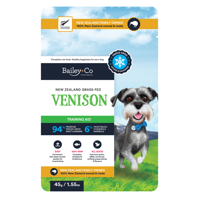 Bailey+Co Freeze Dried Training Aid - Venison