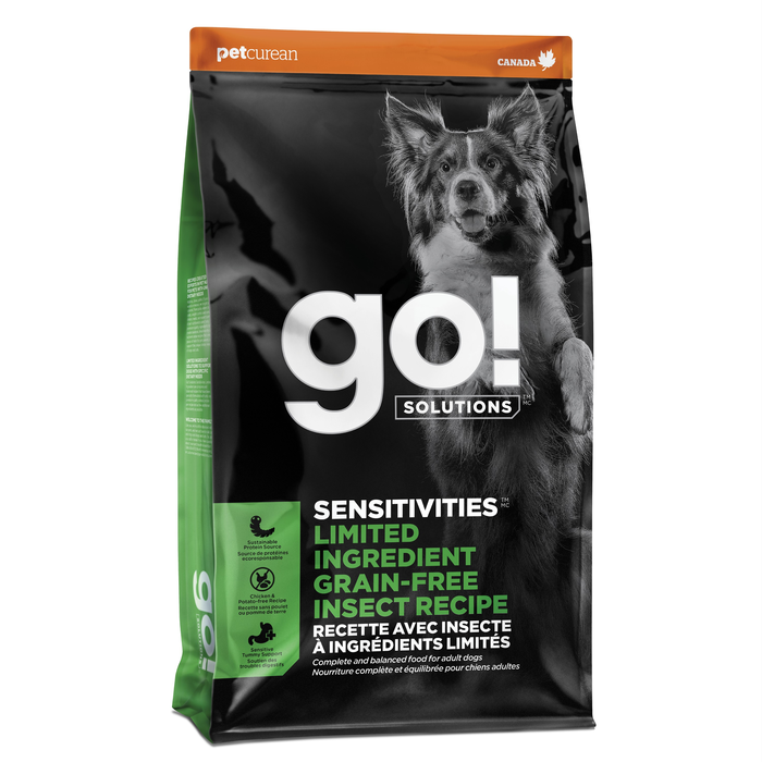 GO! SOLUTIONS SENSITIVITIES Grain Free LID Insect Recipe