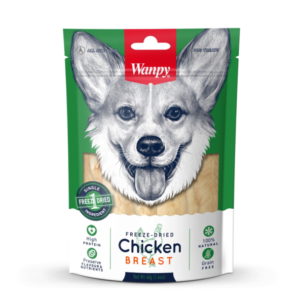 Wanpy Freeze Dried Chicken Breast