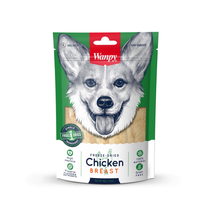 Wanpy Freeze Dried Chicken Dog Treat