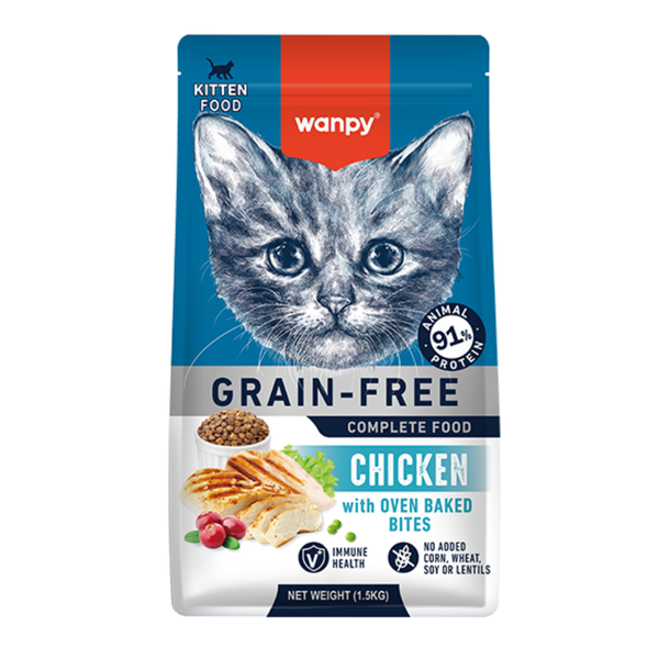Wanpy Kitten - Grain Free Chicken Recipe