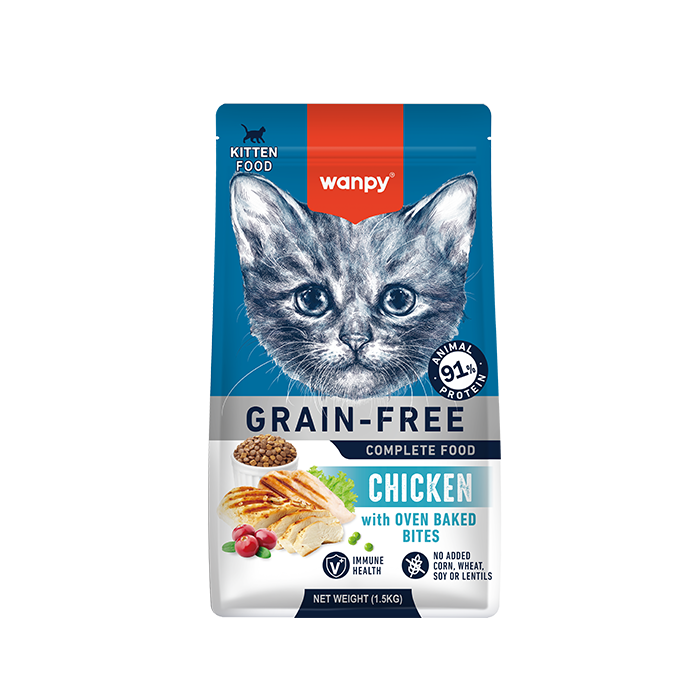 Wanpy Kitten - Grain Free Chicken Recipe