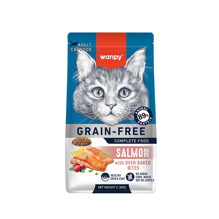 Wanpy Cat- Grain Free Salmon Recipe