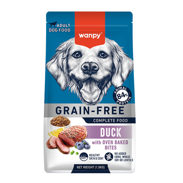 Wanpy Dog  - Grain Free Duck Recipe