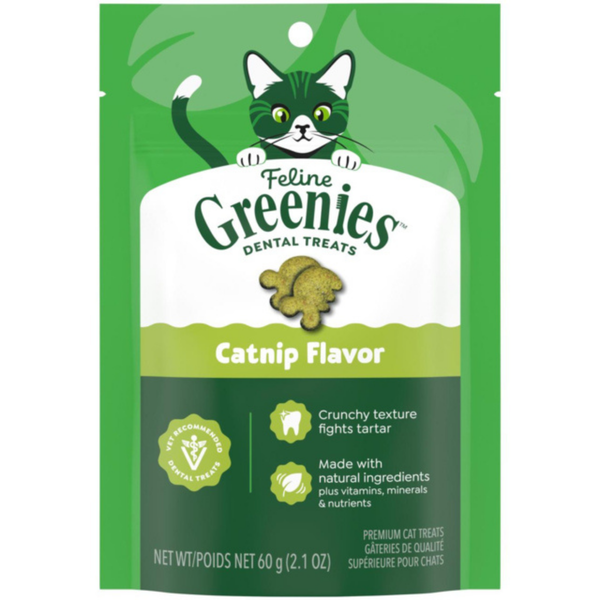 Greenies Feline Dental Chew - Catnip