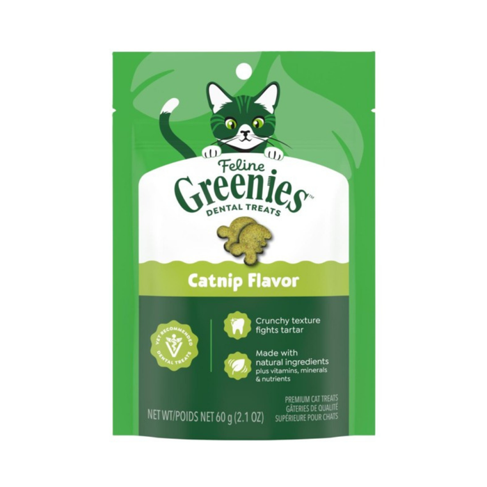 Greenies Dental Chew Feline - Catnip