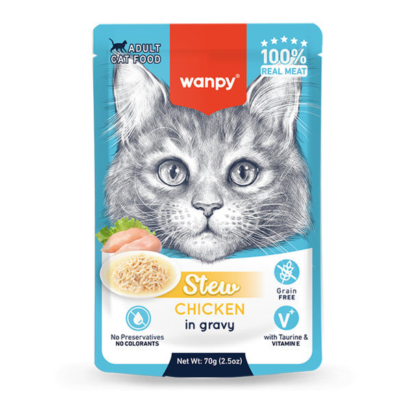 Wanpy Cat Pouch - Chicken Stew 