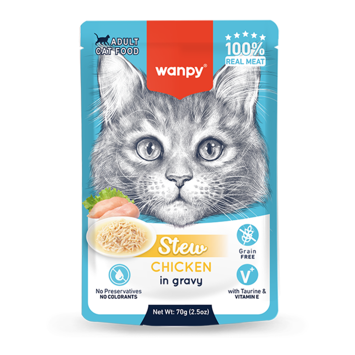Wanpy Cat Pouch - Chicken Stew 