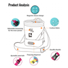 Training Waist Bag with Magnetic Closure