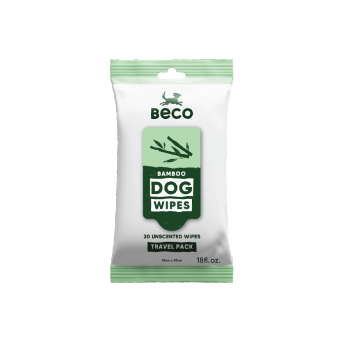 Beco Travel Wipes - Unscented 20pk 