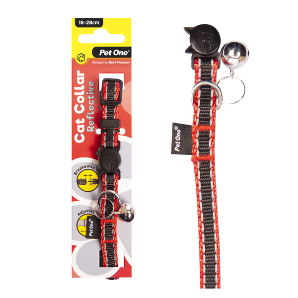 Reflective Nylon Cat Collar 