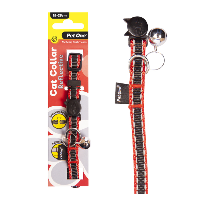 Reflective Nylon Cat Collar 