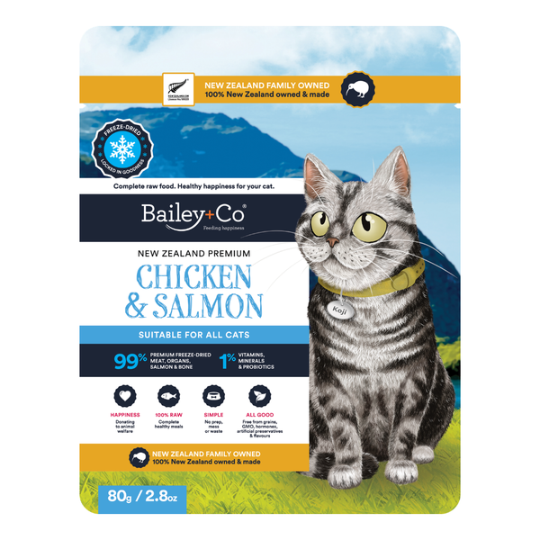 New Zealand Premium Chicken and Salmon Diet for Cats