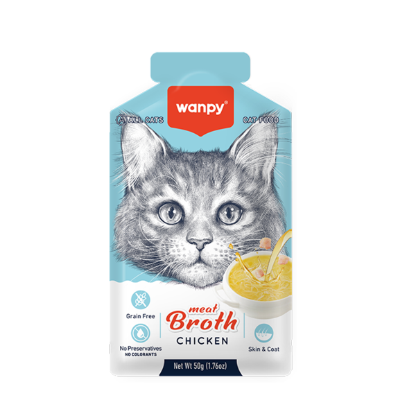 Wanpy Cat Meat Broth - Chicken 