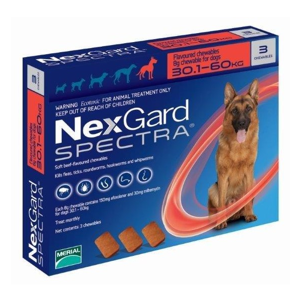 Nexgard Spectra Dog X Large 30.1-60kg