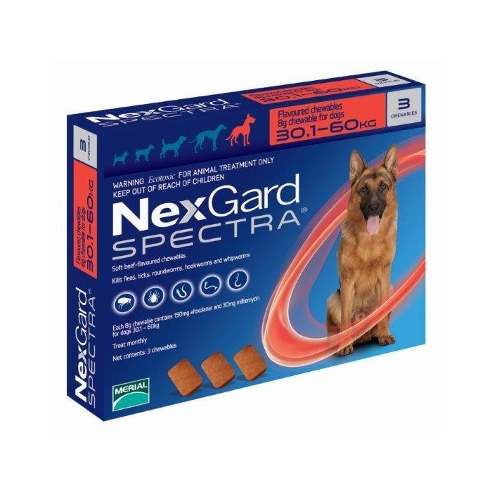 Nexgard Spectra Dog X Large 30.1-60kg
