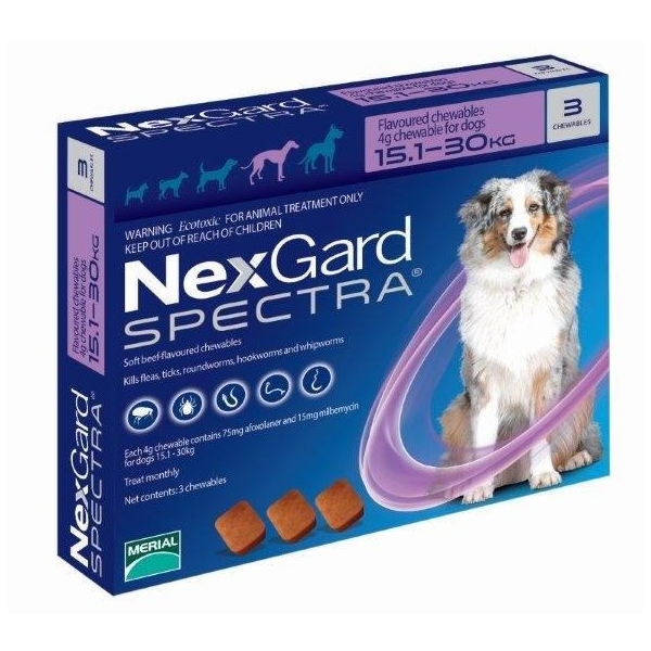 Nexgard Spectra Dog Large 15.1-30kg
