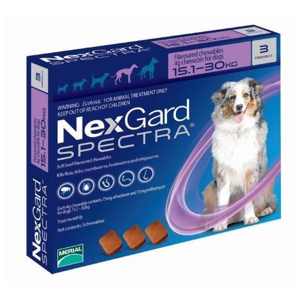 Nexgard Spectra Dog Large 15.1-30kg