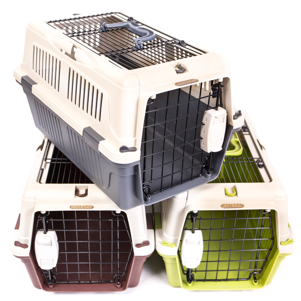 Pet Carrier with Opening Top-Spring Door