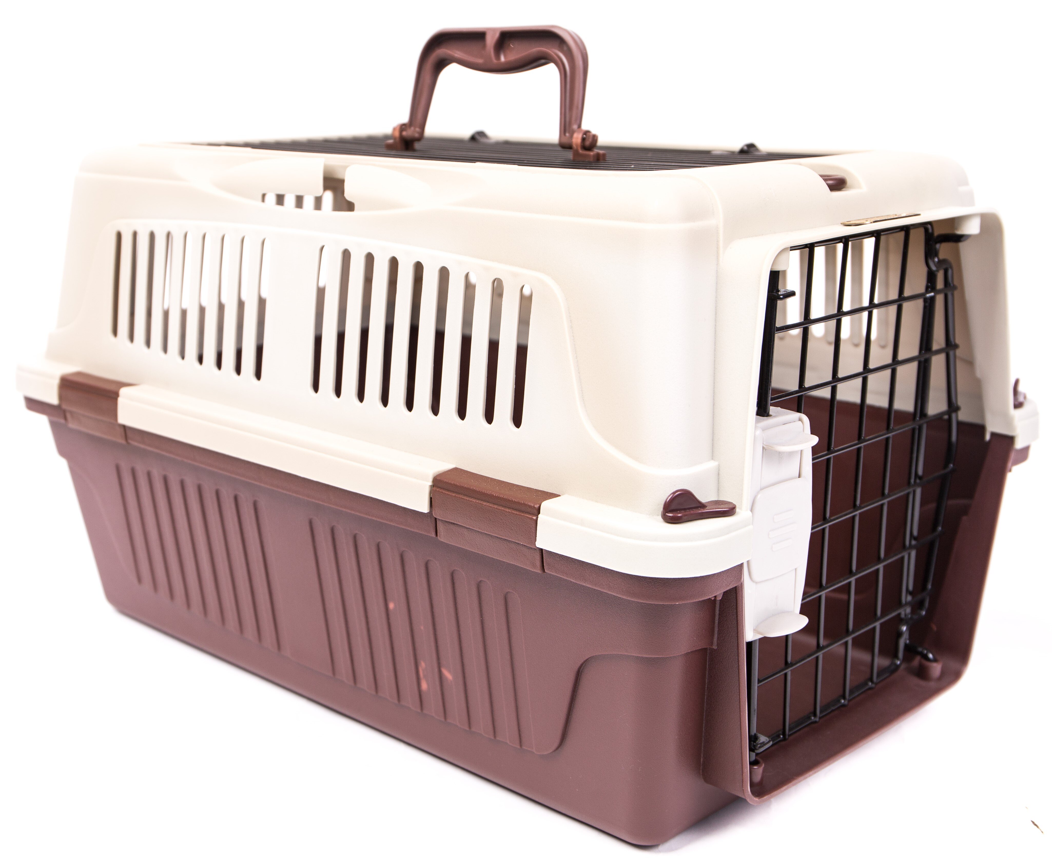 Pet Carrier with Opening TopSpring Door DogBeds & HousesCarriers