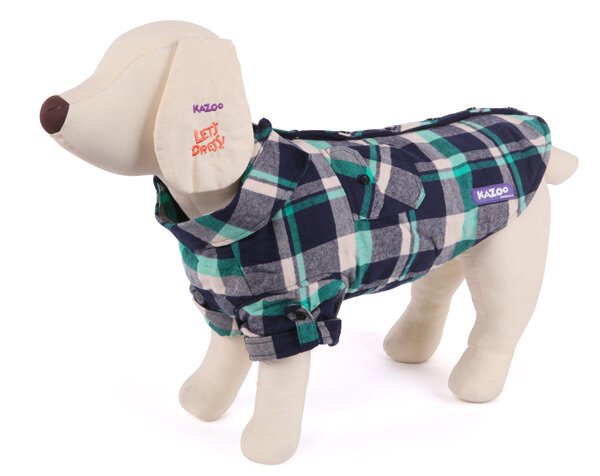 Flano Shirt - Dog-Clothing-Jackets : Pet Shop Auckland – Pet.kiwi - Kazoo