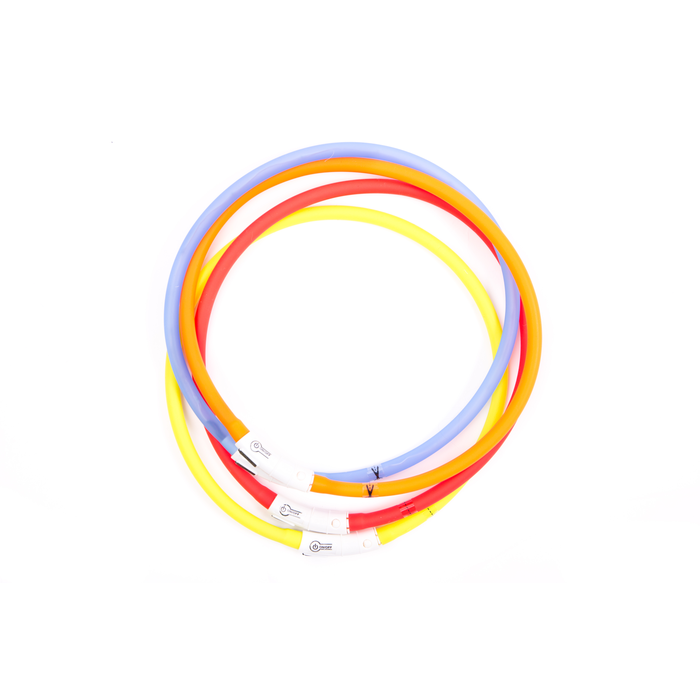 Rechargeable LED Silicone Dog Band